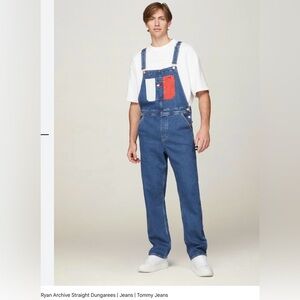 Tommy Hilfiger - TOMMY JEANS 
RYAN ARCHIVE STRAIGHT DUNGAREES, Unisex, Medium
